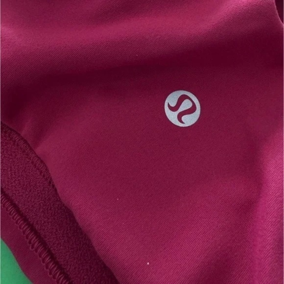 Lululemon Wunder Train Strappy Racer Bra *Light Support, C/D Cup Magenta - Picture 9 of 9